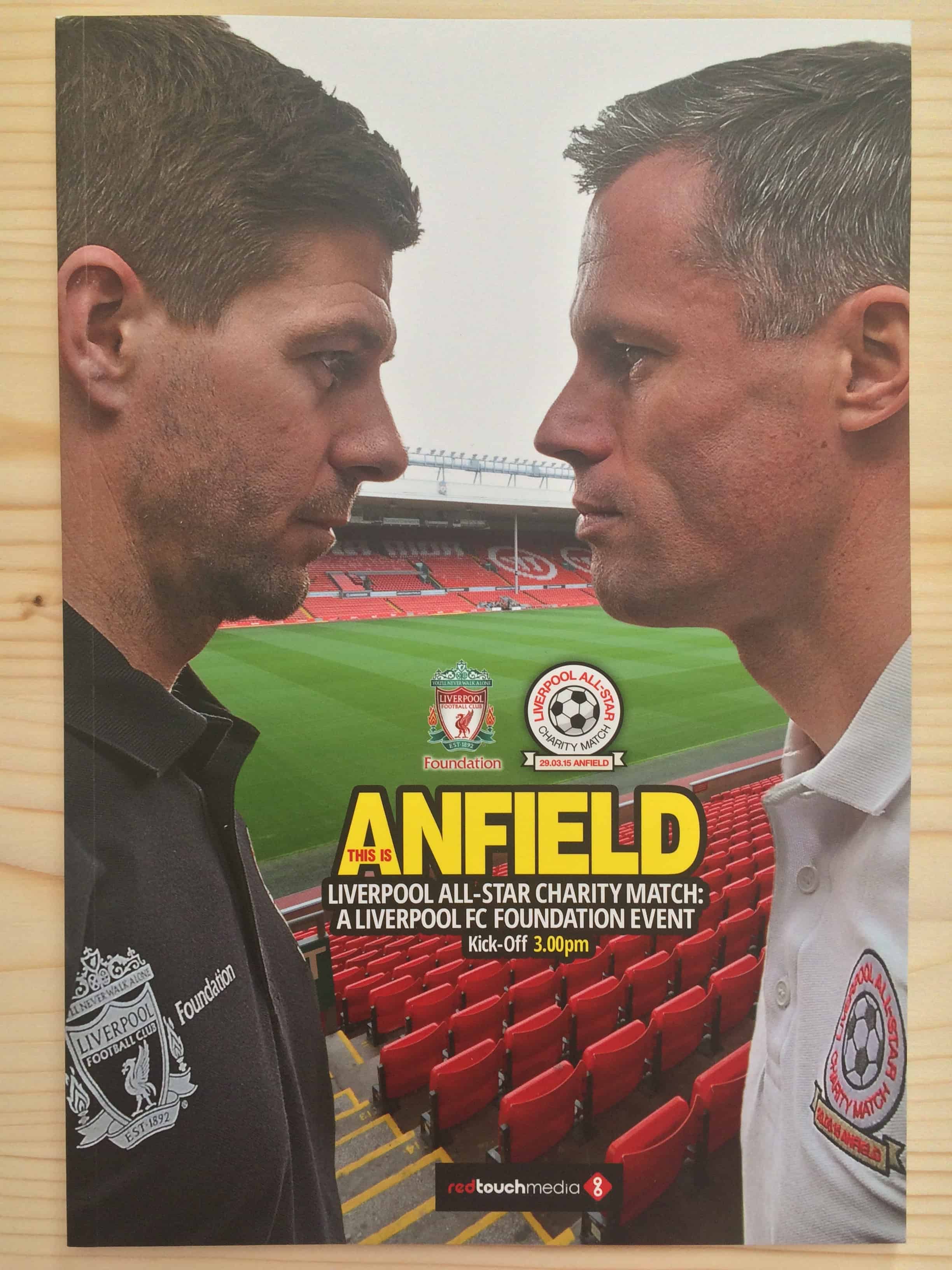 Steven Gerrards XI v Carraghers XI
